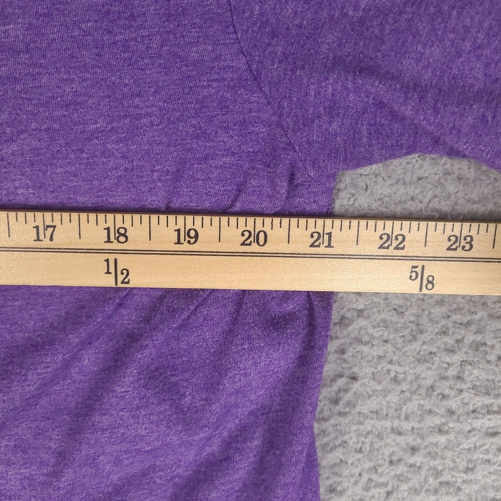 Easton Pennsylvania Farmers‎ Market T-Shirt Womens Large Purple Sunflower - Picture 8 of 10